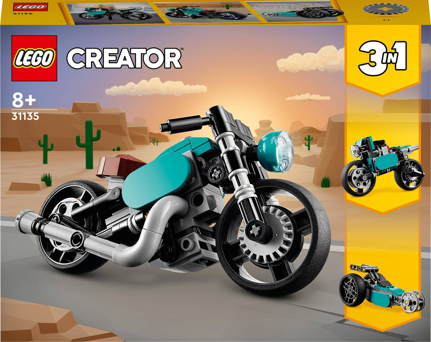LEGO® Creator 3-in-1: Vintage Motorcycle Set - LEGO - Dancing