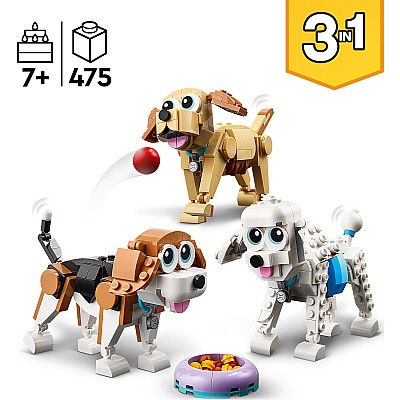 LEGO® Creator 3-in-1: Adorable Dogs Animal Toys