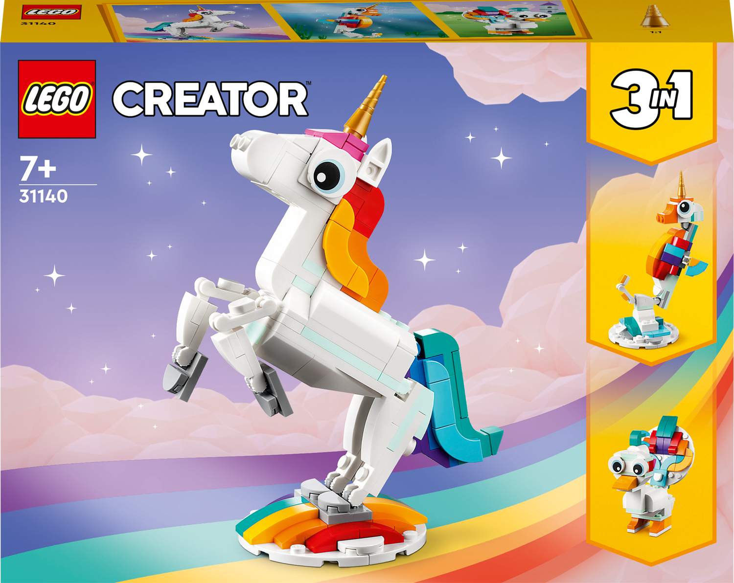LEGO® Creator 3-in-1 Magical Unicorn Toy Set - LEGO - Dancing