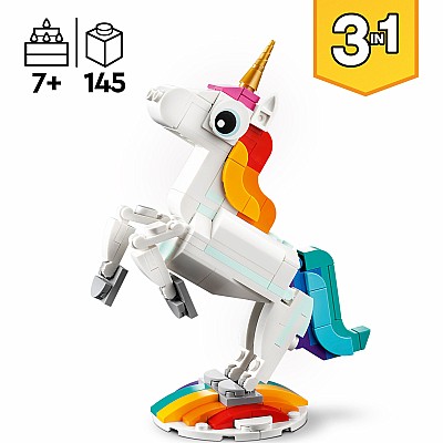 LEGO® Creator 3-in-1 Magical Unicorn Toy Set