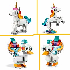 LEGO® Creator 3-in-1 Magical Unicorn Toy Set