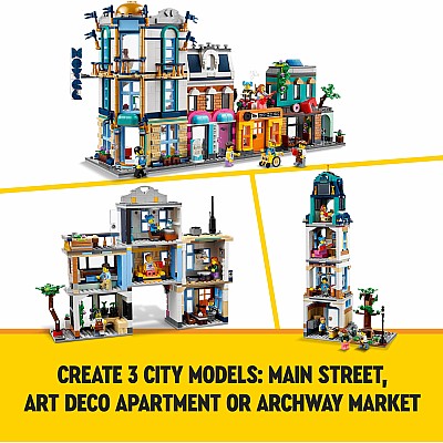 LEGO 31141 Main Street (Creator 3-in-1)