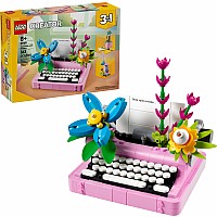 LEGO Creator: Typewriter with Flowers