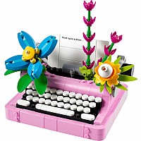 LEGO Creator: Typewriter with Flowers