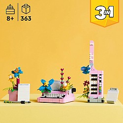  Lego Creator 31169 Typewriter with Flowers	