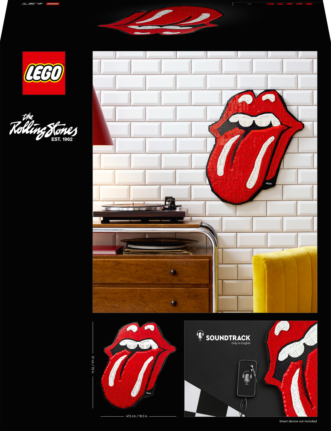 LEGO Art Sets: 31206 The Rolling Stones NEW-31206