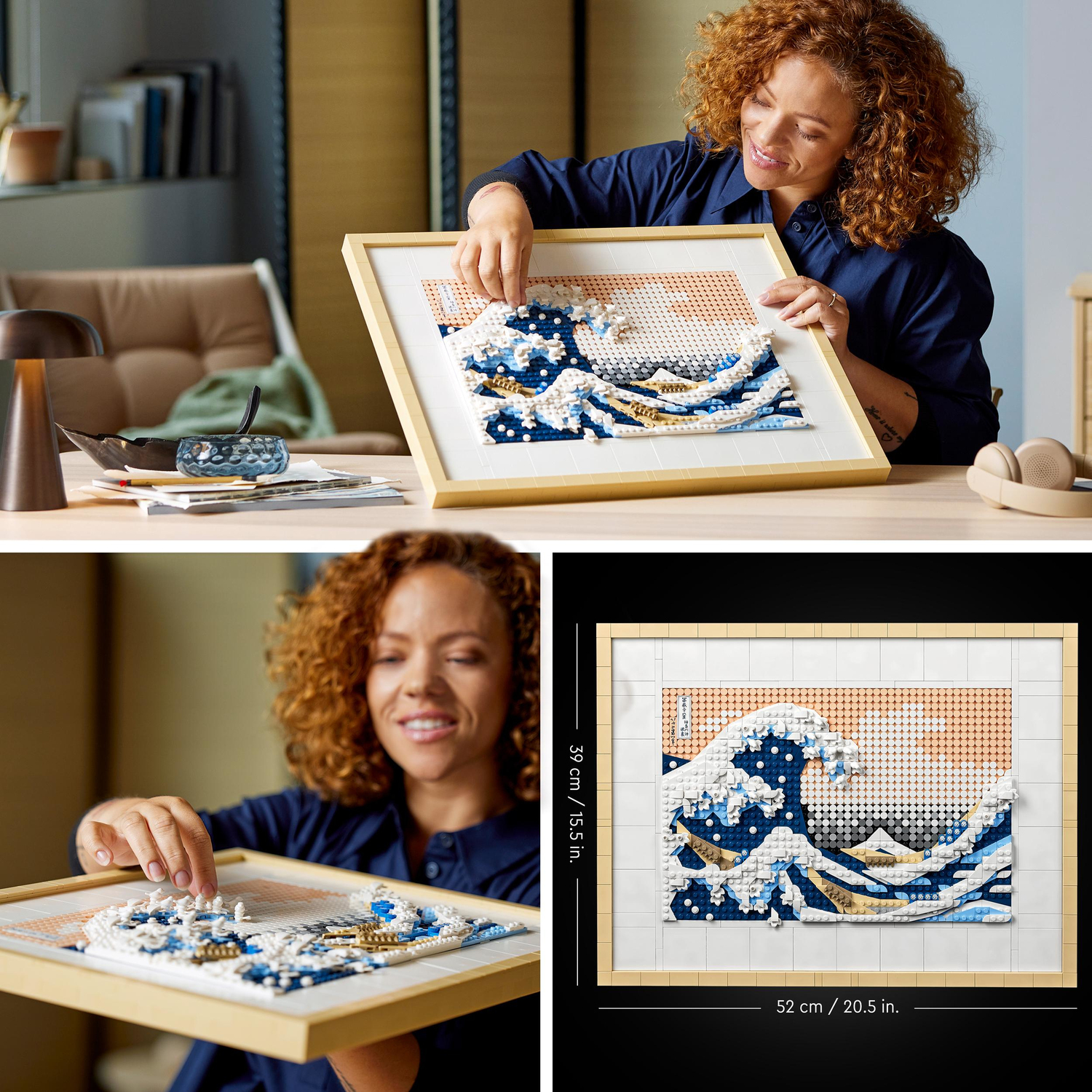 LEGO Art - Hokusai - The Great Wave (#31208) #lego #legoart #thegreatw