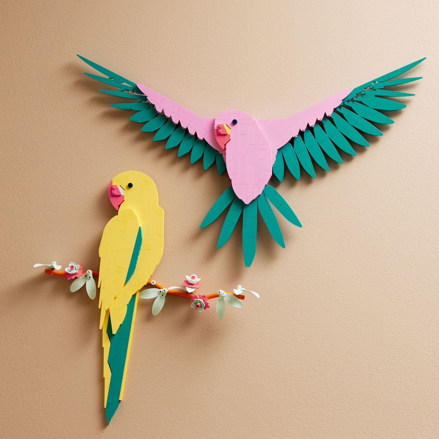 LEGO ART: The Fauna Collection – Macaw Parrots