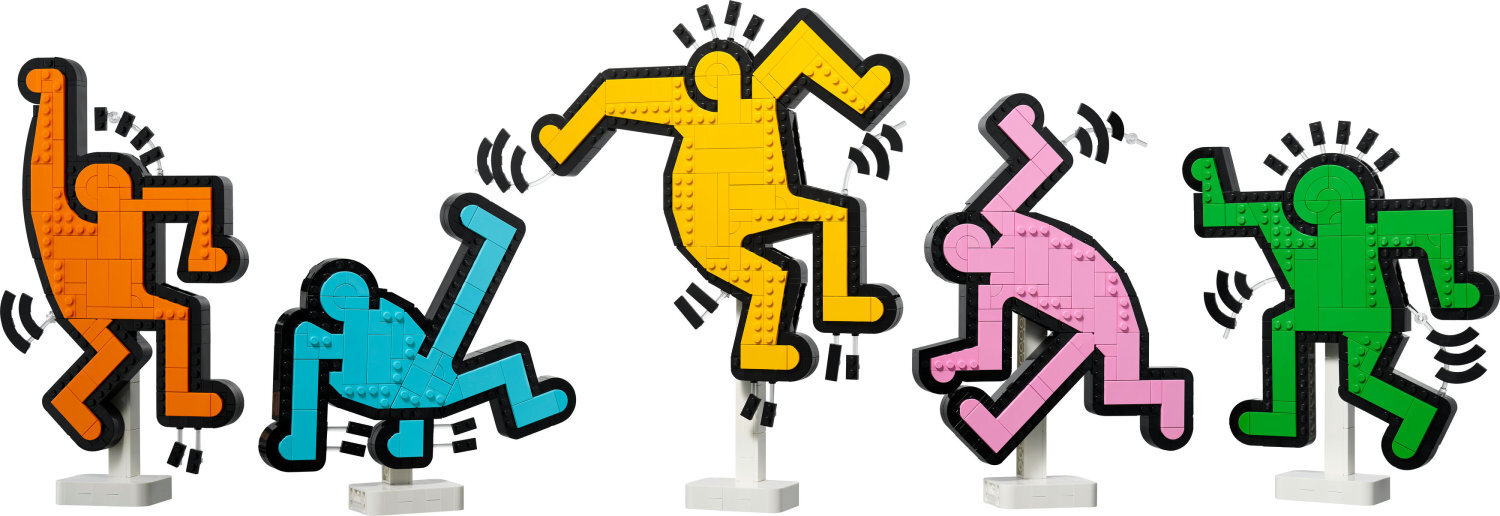 LEGO ART: Keith Haring – Dancing Figures