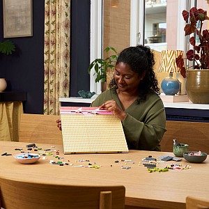 LEGO ART: Japanese Cherry Blossom Landscape
