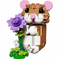LEGO Creator: Cute Hamster with a Flower