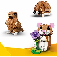 LEGO Creator: Cute Hamster with a Flower