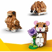 LEGO Creator: Cute Hamster with a Flower