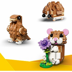 LEGO Creator: Cute Hamster with a Flower