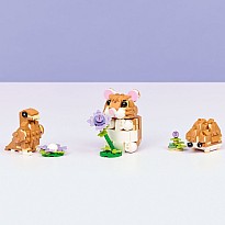 LEGO Creator: Cute Hamster with a Flower