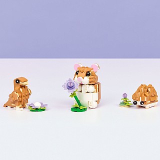 LEGO Creator: Cute Hamster with a Flower