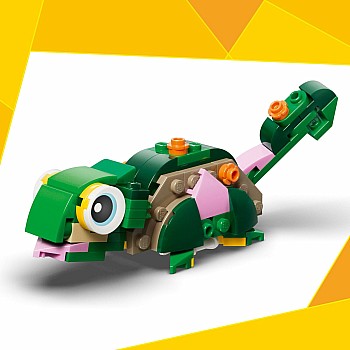 Lego Creator 31377 Turtle with a Water Lily Flower 