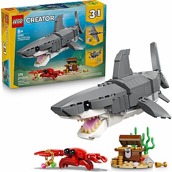  Lego Creator 3 in 1 31381 Fierce Shark with a Treasure Chest