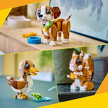  LEGO Creator 31382 3 in 1 Cute Animals: Playful Puppy Dog