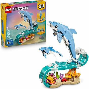  LEGO Creator 31385 3in1 Sea Animals: Beautiful Dolphins