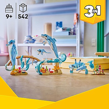  LEGO Creator 31385 3in1 Sea Animals: Beautiful Dolphins