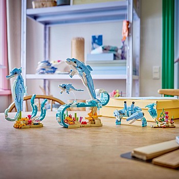  LEGO Creator 31385 3in1 Sea Animals: Beautiful Dolphins