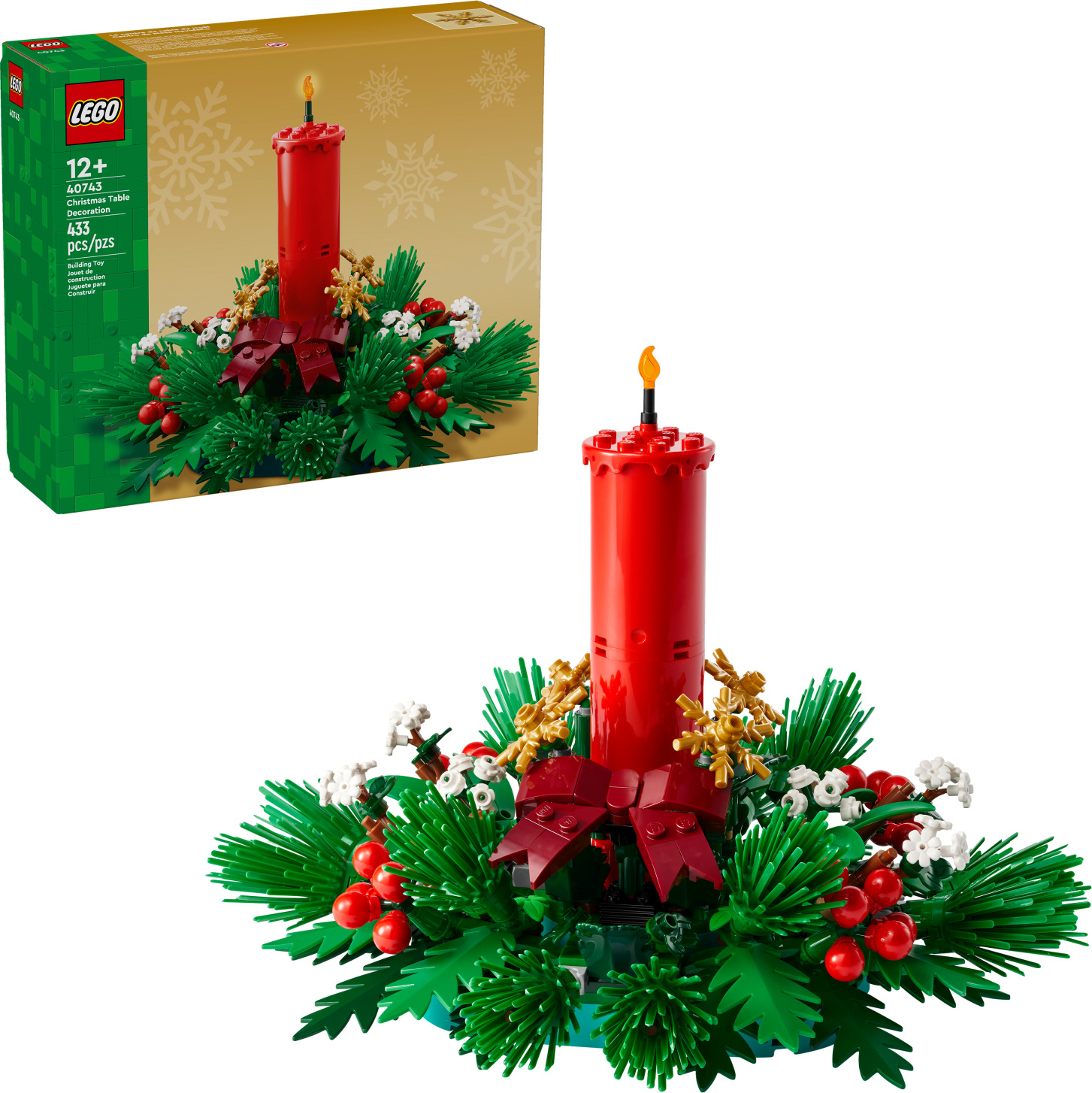 LEGO Iconic: Christmas Table Decoration