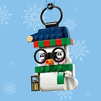 LEGOÂ® Snowman Ornaments