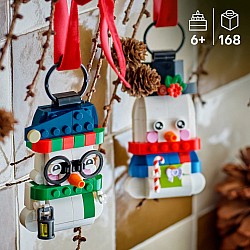 LEGO® Snowman Ornaments
