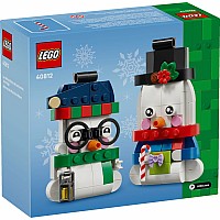 LEGOÂ® Snowman Ornaments