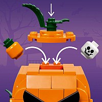LEGO® Jack-O’-Lantern Pickup Truck