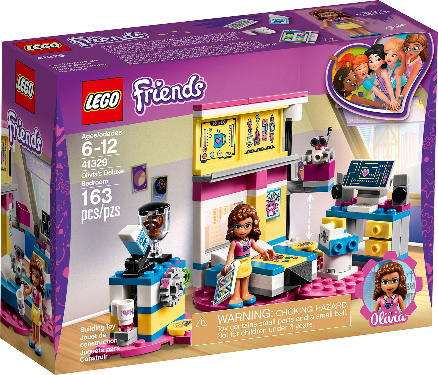 Lego Friends Olivia's Deluxe Bedroom - Smart Kids Toys