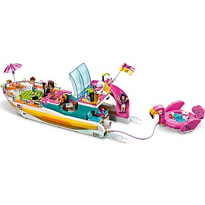 barbie lego boat