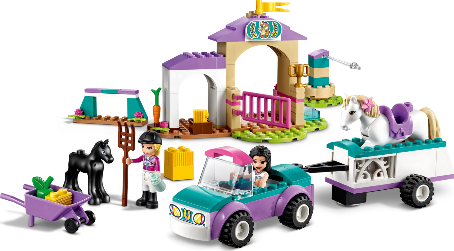 LEGO Friends: Training and Trailer - Imagine That Toys