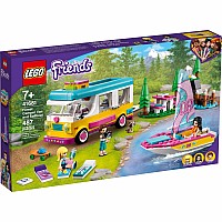 LEGO Friends: Forest Camper Van And Sailboat