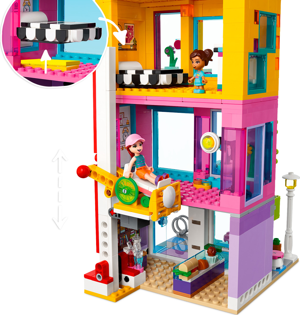 LEGO Friends Main Street Building LEGO Dancing Bear Toys