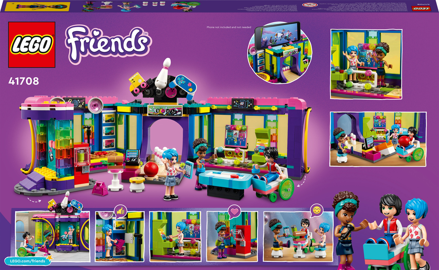 LEGO® Friends Roller Imagination Arcade - Set Toys Disco