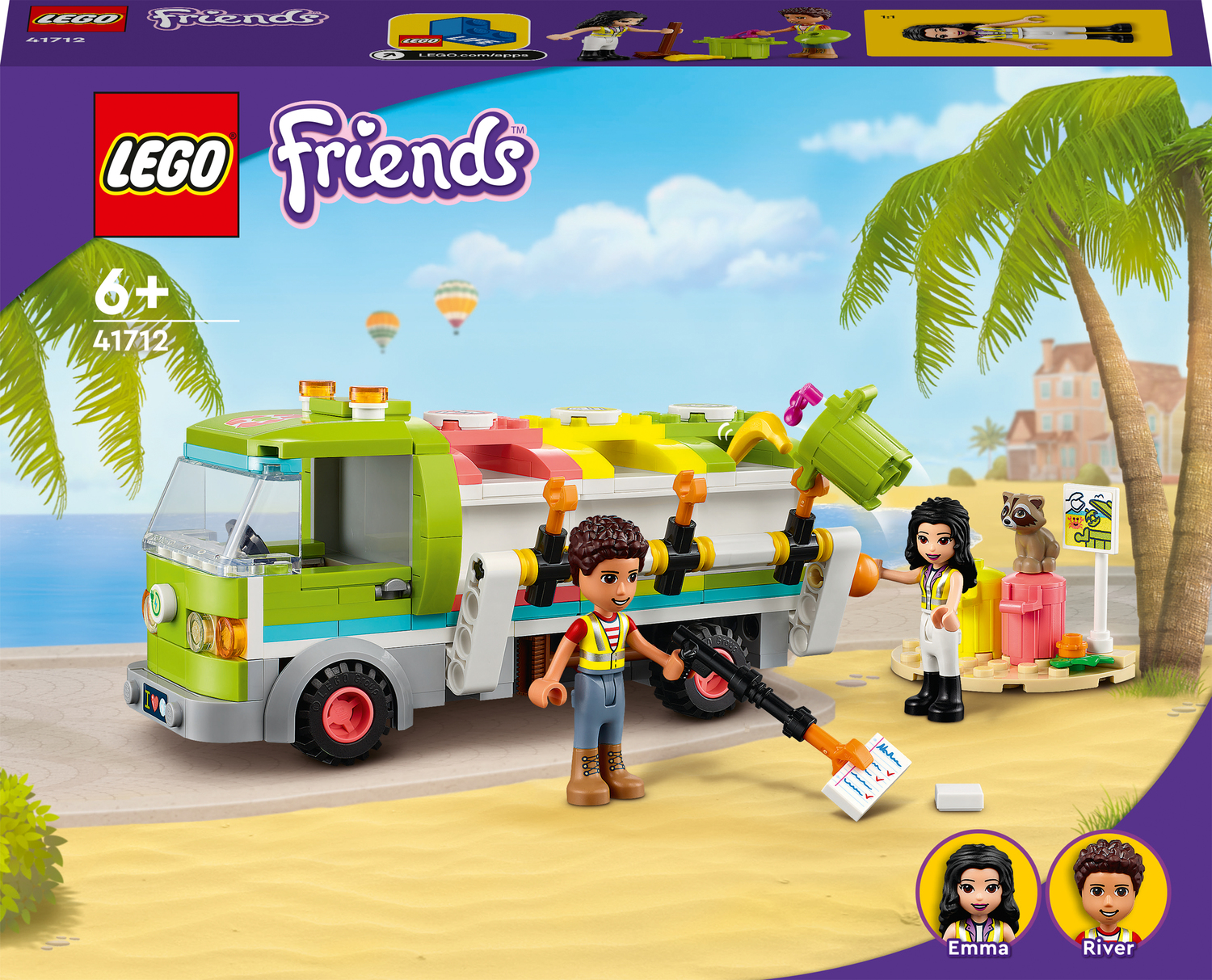 LEGO Friends Recycling Truck Educational Toy - LEGO - Dancing Bear Toys