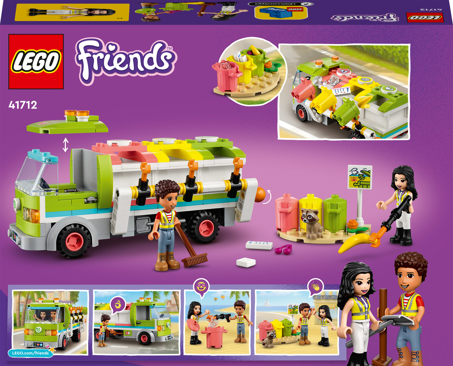 LEGO Friends Recycling Truck Educational Toy - Toys To Love