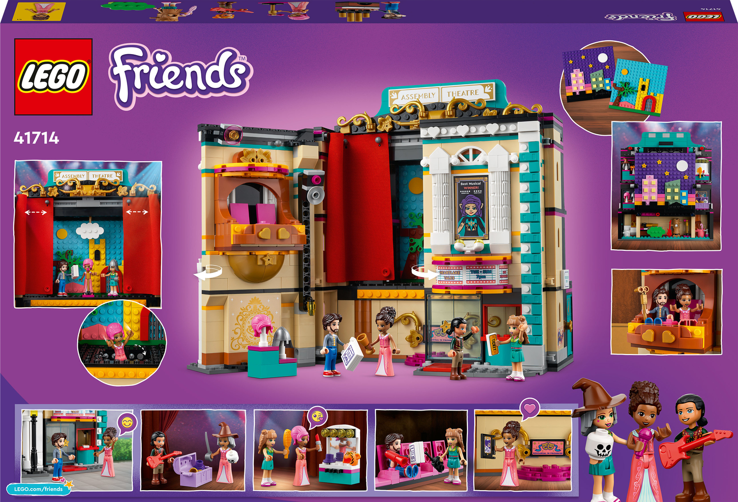 LEGO Friends Andrea\'s Theatre School Playset - Rainbow Toys