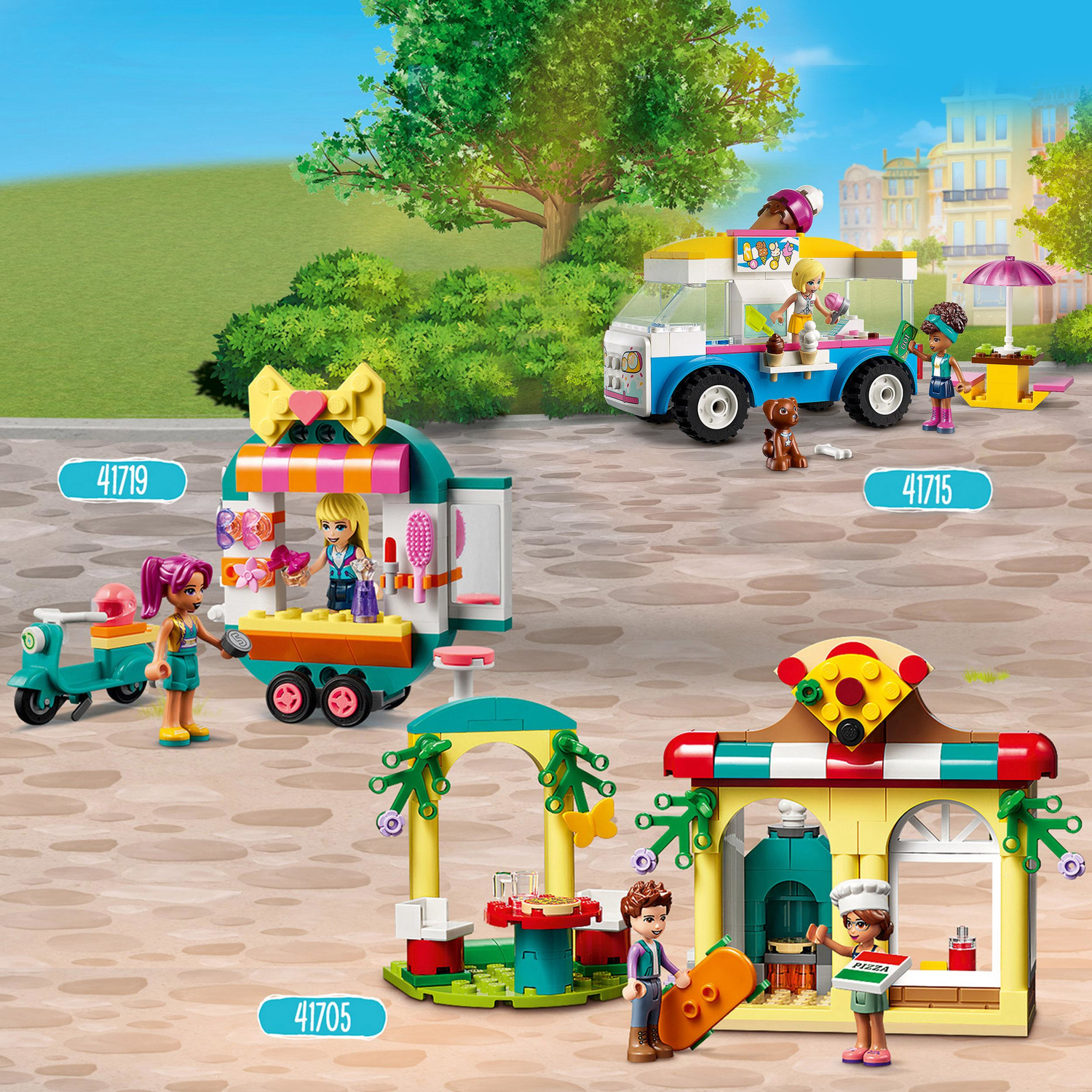 LEGO Friends Ice-Cream Truck Toy 4+ Set - Imagination Toys