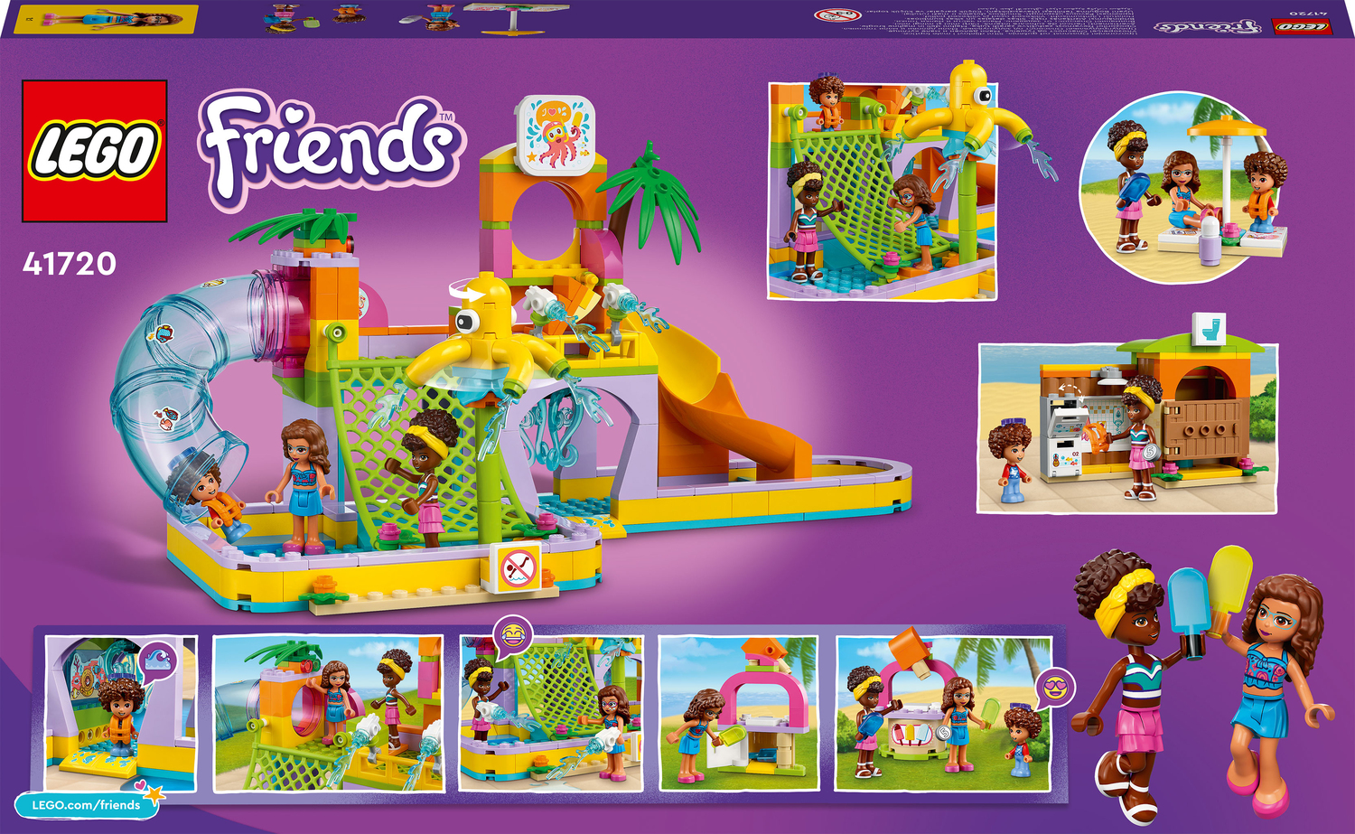 opadgående To grader Shah LEGO® Friends Water Park Summer Set - Imagination Toys