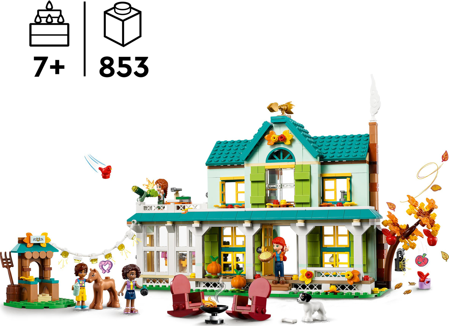 LEGO® Friends: Autumn's House Doll House Set