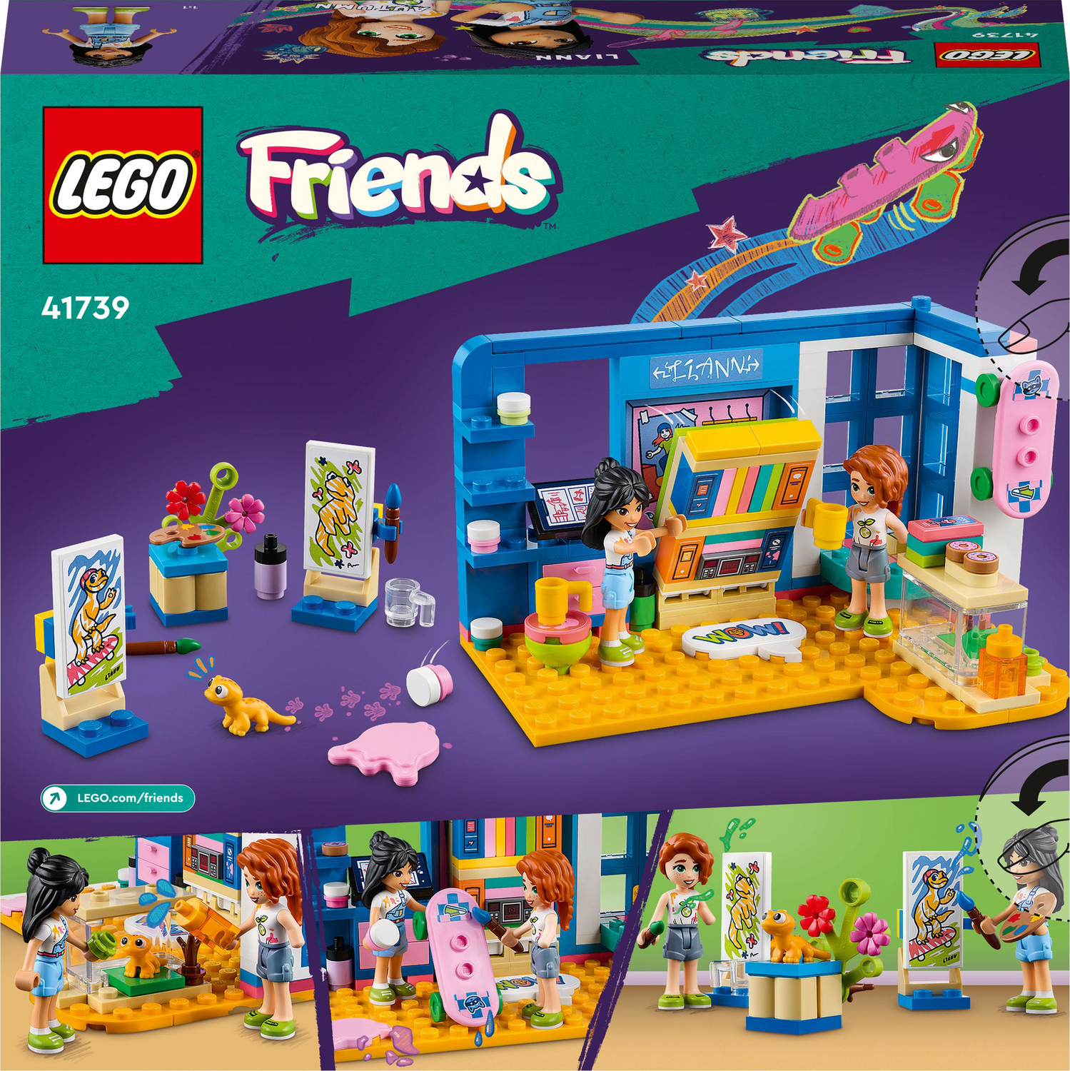 Integrere Udråbstegn Berolige LEGO Friends: Liann's Room Mini-Doll Set - Imagination Toys