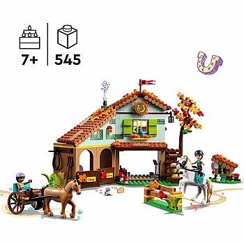 LEGO® Friends Autumn's Horse Stable Toy Set