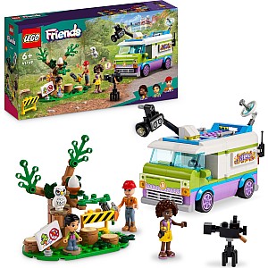 LEGO Friends Newsroom Van Animal Rescue Set