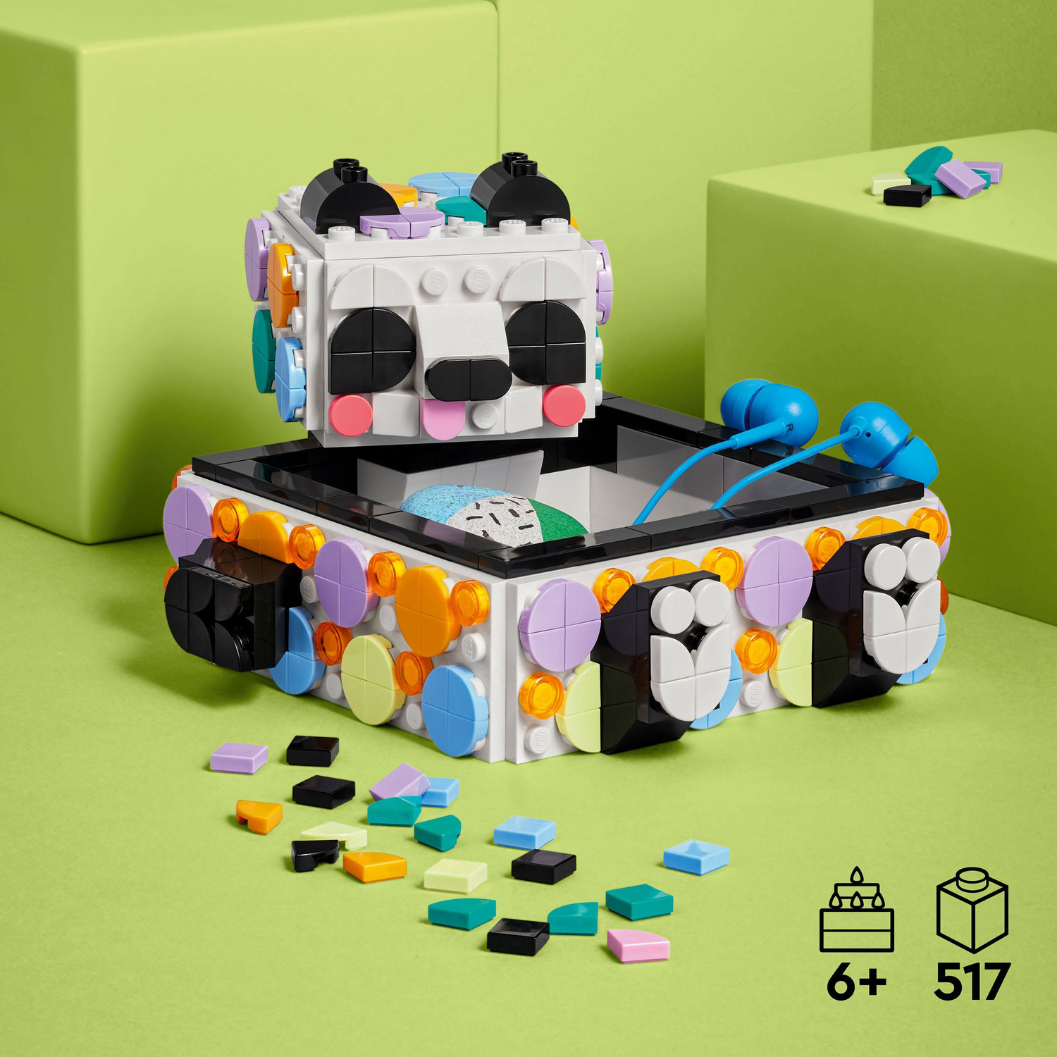 LEGO DOTS Cute Panda Tray Crafts Set - Imagine That Toys