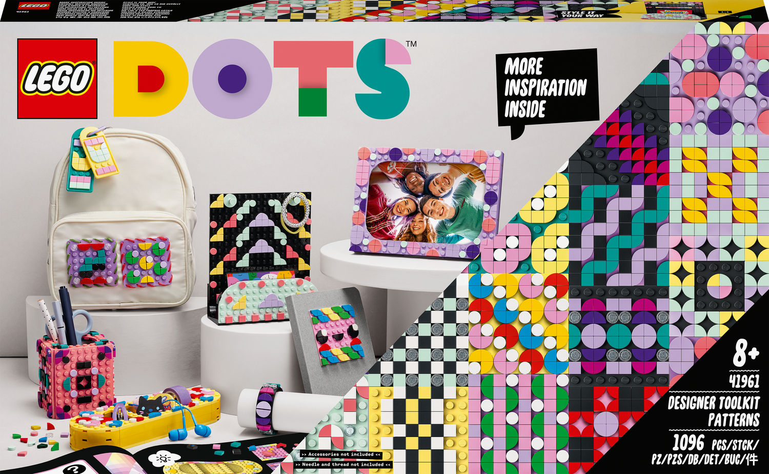 LEGO DOTS Designer Toolkit - Patterns Craft Set - Imagine That Toys