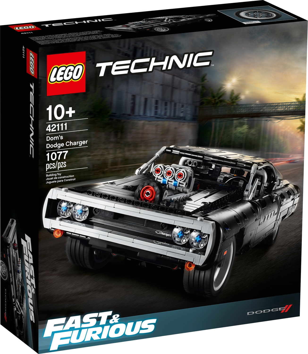 LEGO goes Fast & Furious with Technic 42111 Dom's Dodge Charger