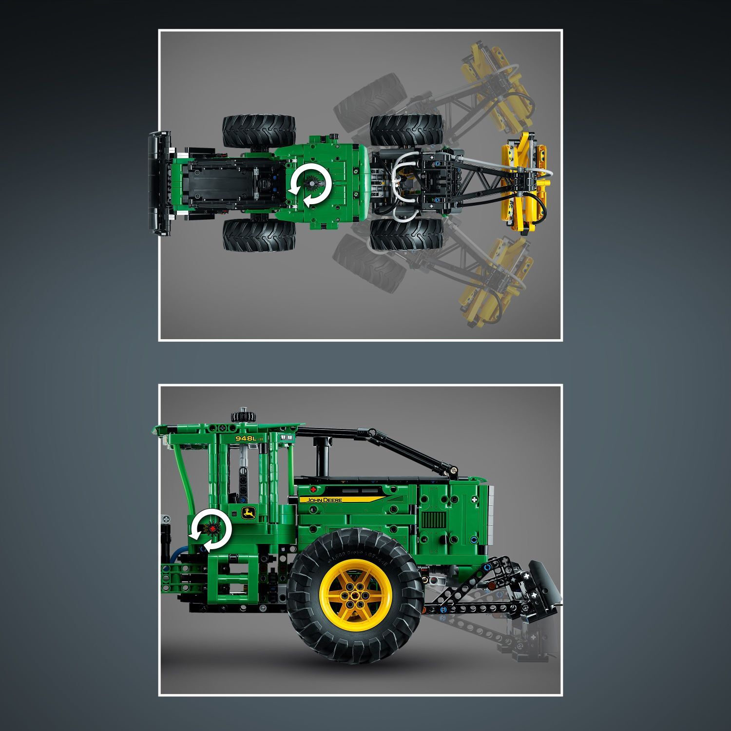 LEGO® Technic: John Deere 948L-II Skidder